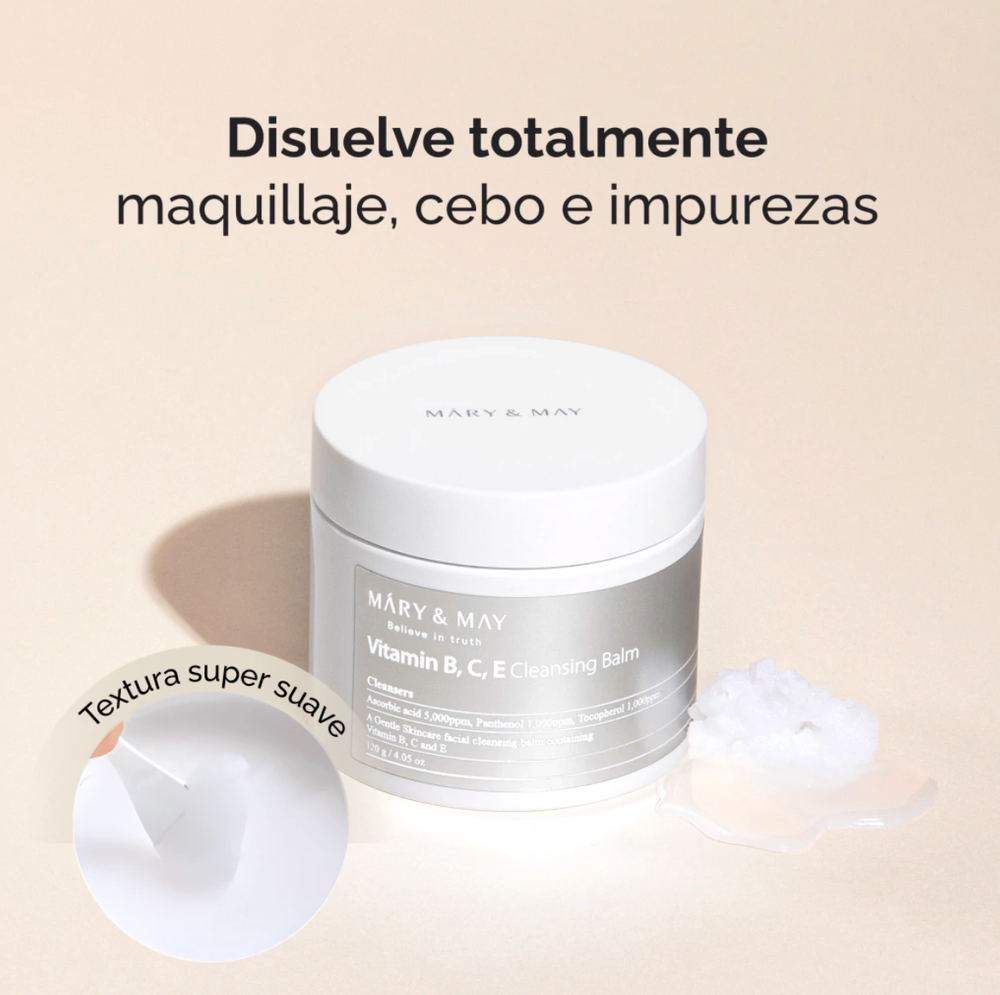 VITAMIN B, C, E CLEANSING BALM 